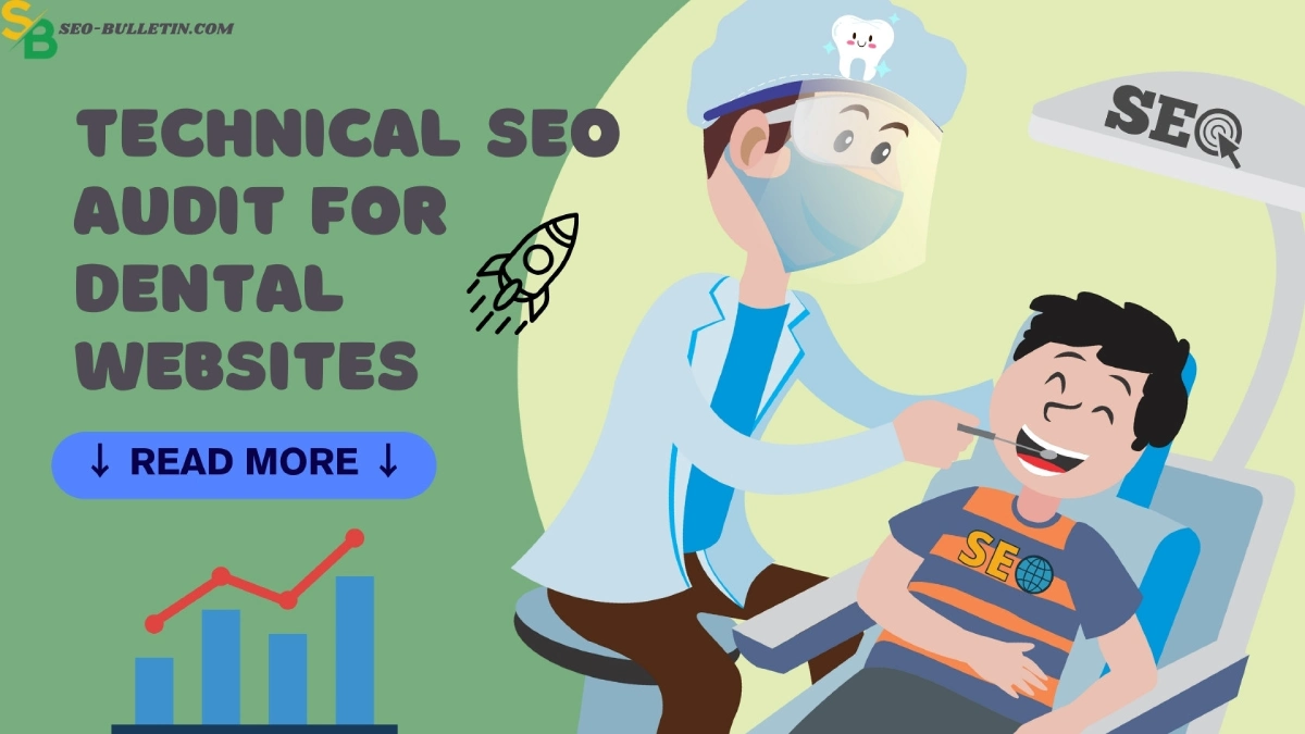 Technical SEO Audit for Dental Websites - Dentist doing dental work on a young boy who is an SEO